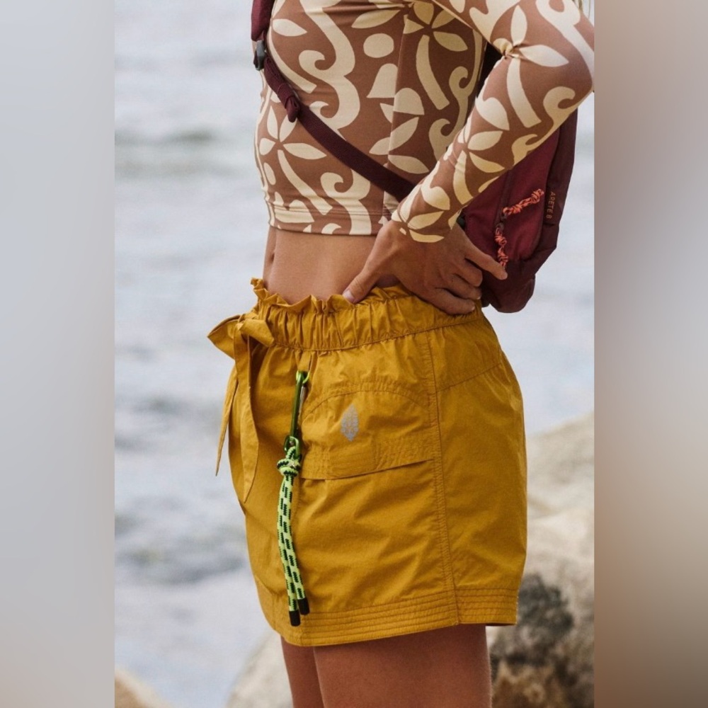 Free People Movement ~ In The Wild Skort ~ NWT Color ~ Ember Glow ~ XS - Picture 7 of 9